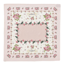 Load images into the gallery viewer,Silk scarf &quot;Flower rose&quot; Pink 50 x 50
