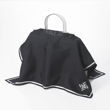 Load images into the gallery viewer,Bag cover scarf &quot;formal&quot; black 50 x 50
